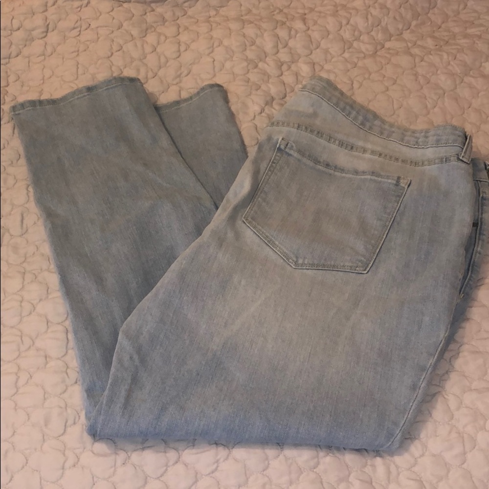 Size 18 Old Navy Jeans - Straight Style Light Wash